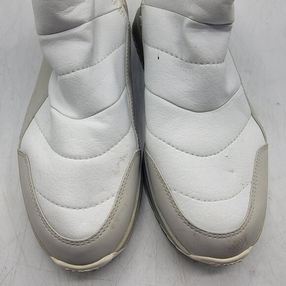 Franco Sarto Alps Womens 9 M White Boots Water Resistant Winter Casual Outdoors - Picture 10 of 13